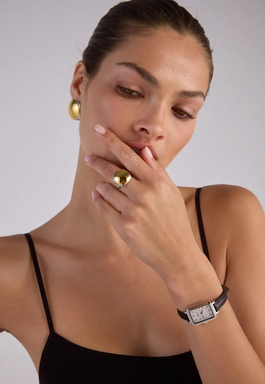 Gemini Earrings | Two-Tone sold by Cendre product image thumbnail 3