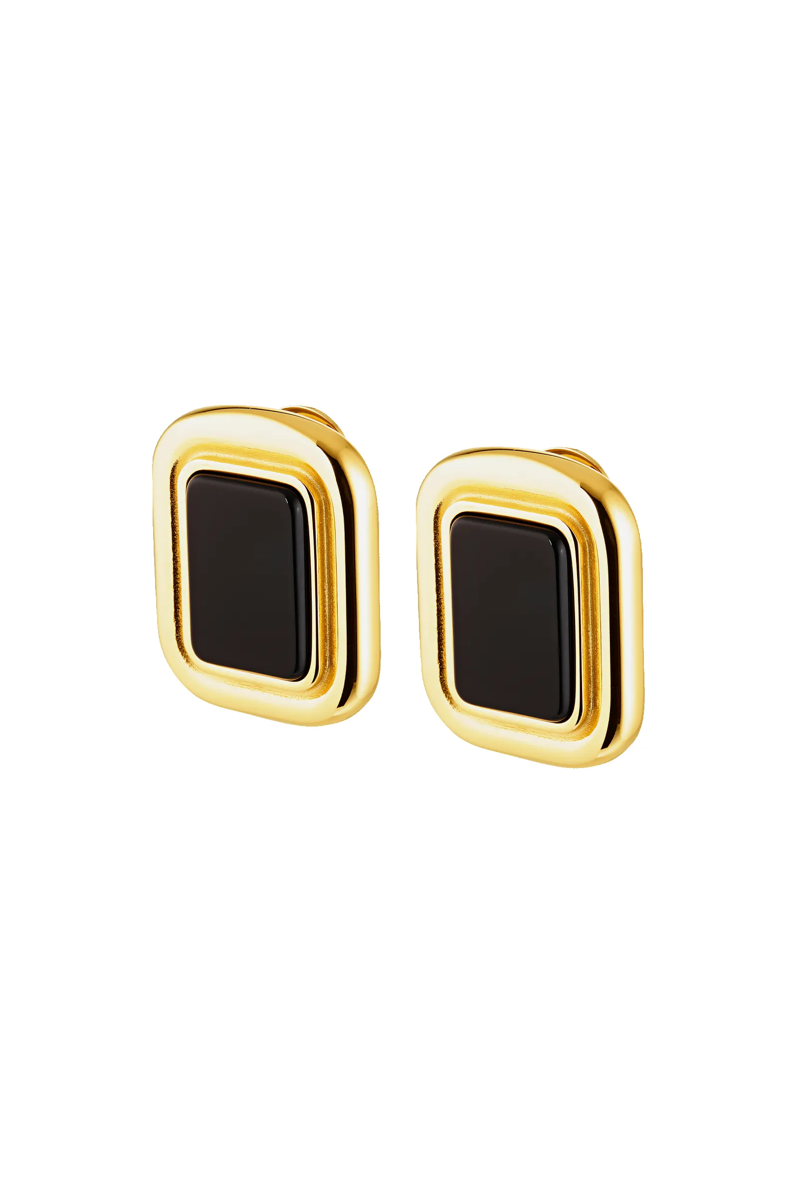 Margaux Onyx Earrings | Black sold by Cendre product image thumbnail 2