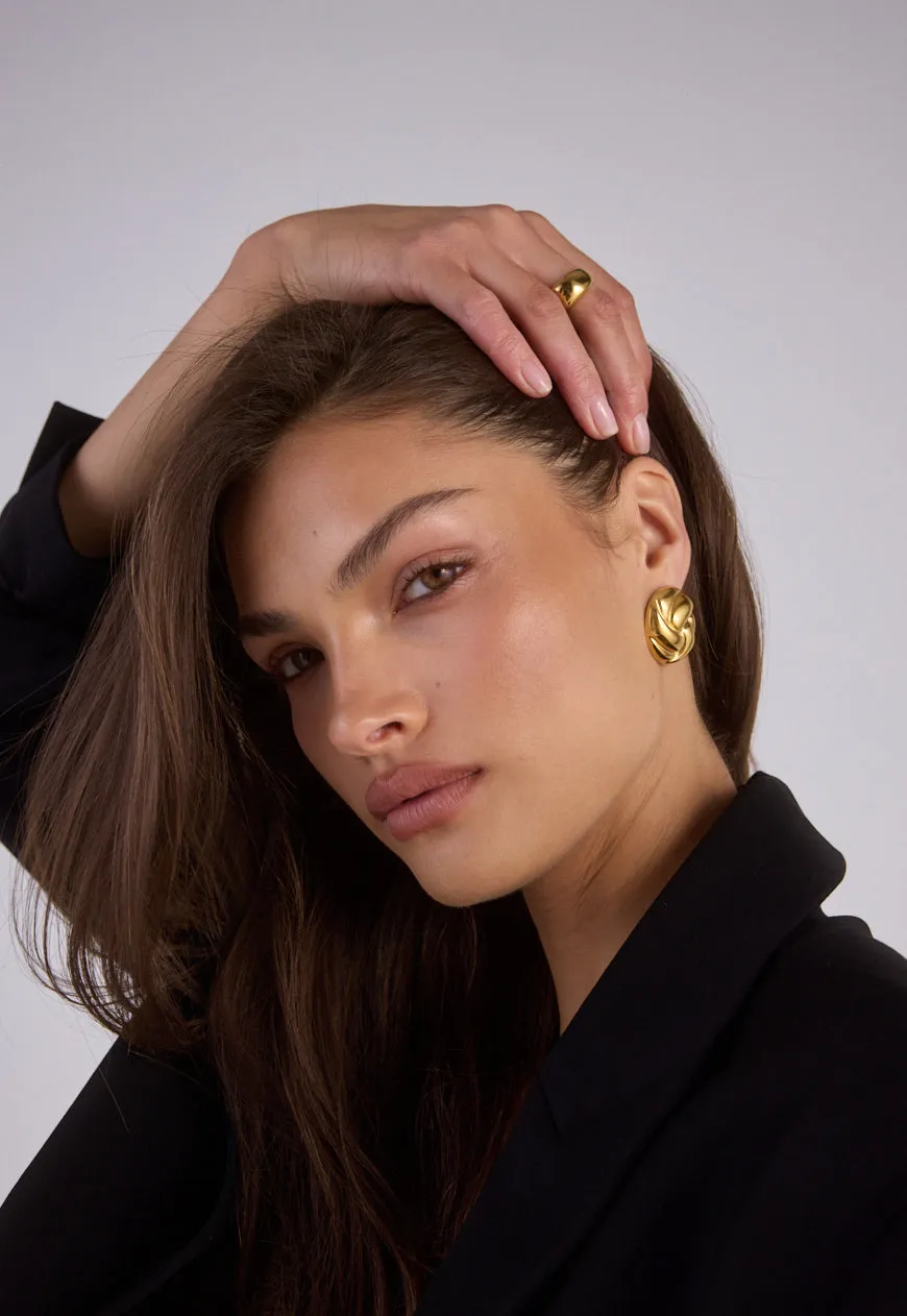 Valerie Earrings | 18K Gold sold by Cendre product image thumbnail 3