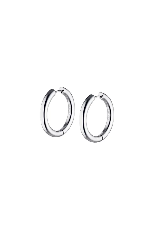 Rhode Huggie Earrings | Silver made by Cendre