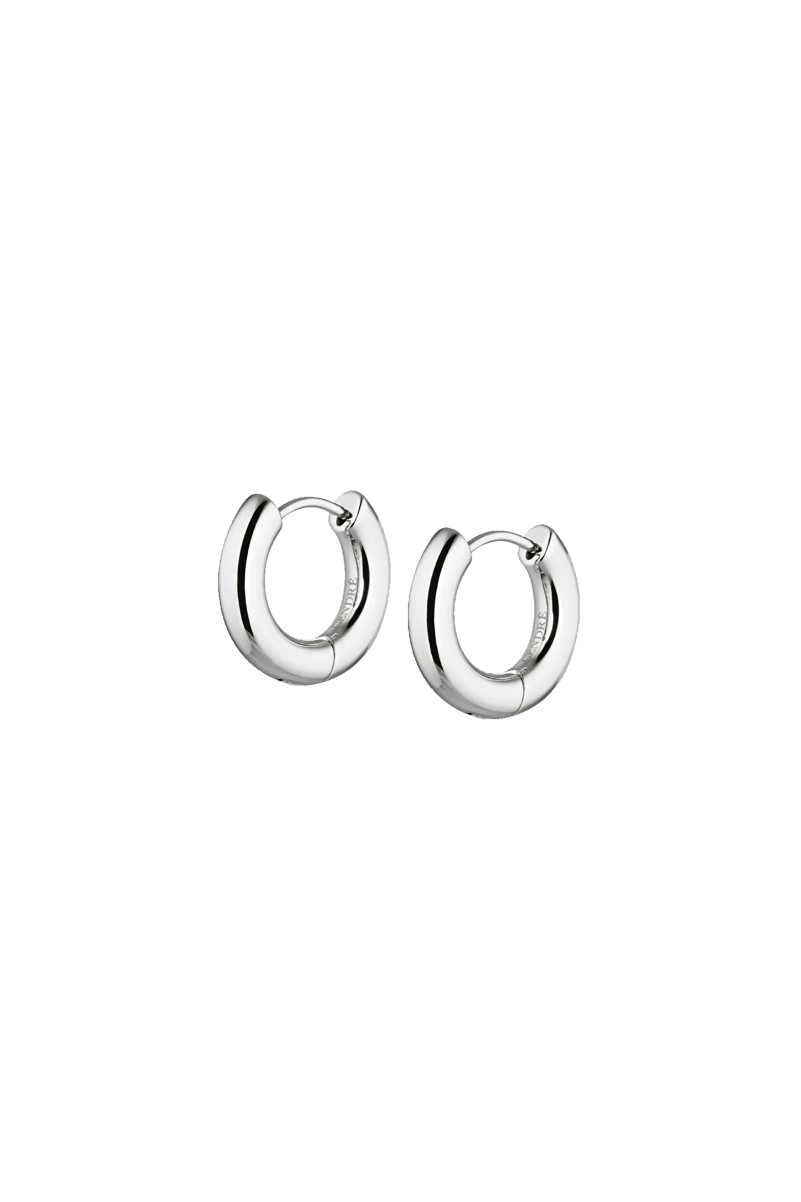 Rosie Huggie Earrings | Silver sold by Cendre