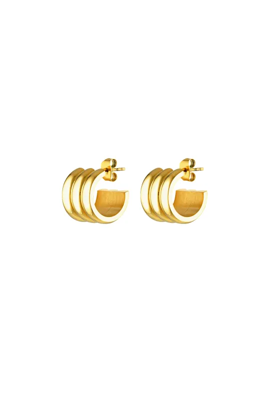 Liv Hoop Earrings | 18K Gold made by Cendre