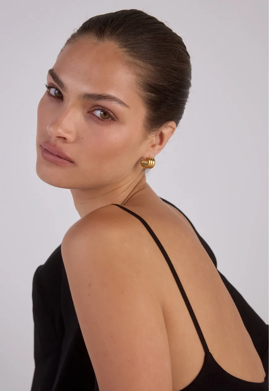 Liv Hoop Earrings | 18K Gold sold by Cendre product image thumbnail 2