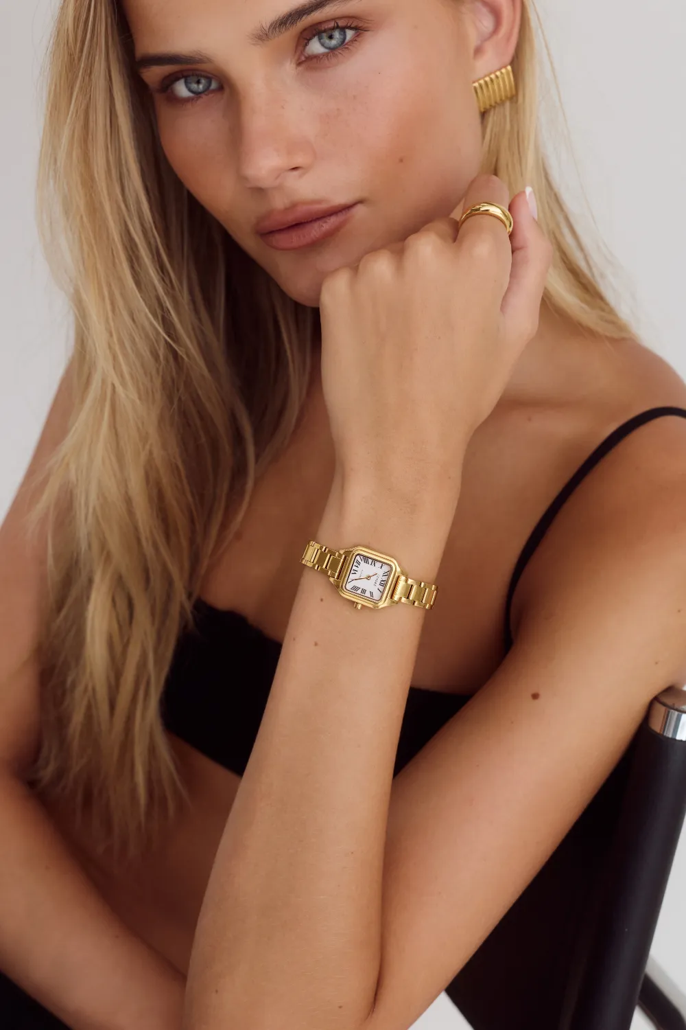 Hugo Watch | White | 18K Gold sold by Cendre product image thumbnail 4