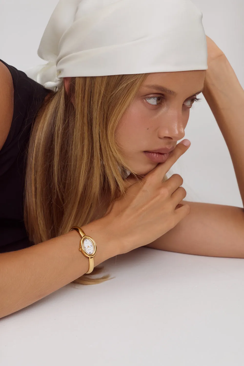 Kate Watch | White | 18k Gold sold by Cendre product image thumbnail 3