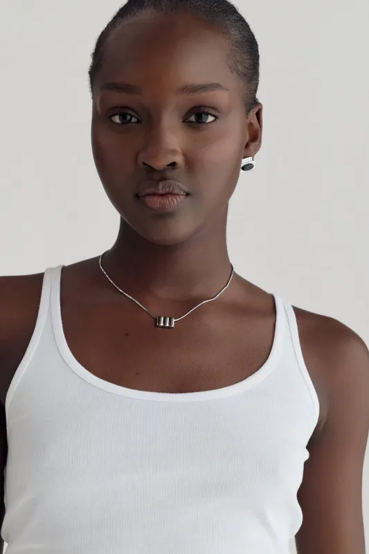 Tilda Necklace | Silver made by Cendre