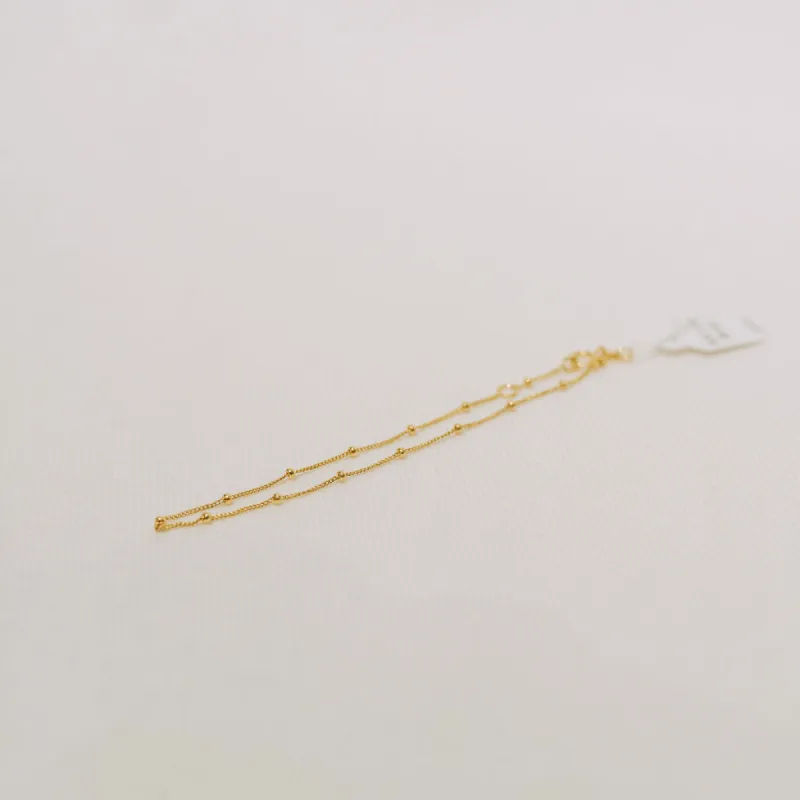 10K Satellite Chain Bracelet sold by Small Mercies