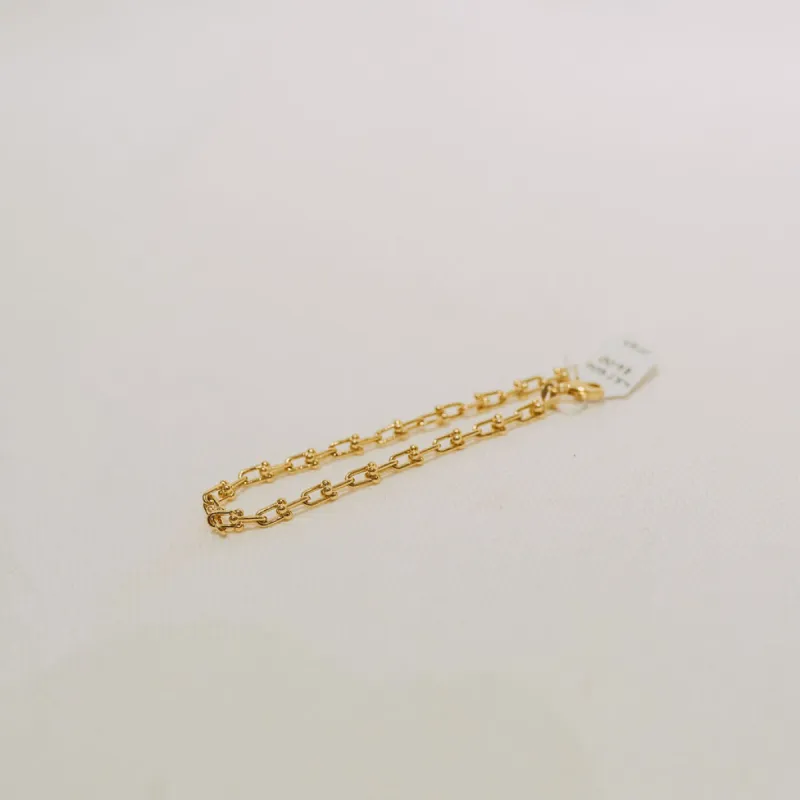 10K Emmett Chain Bracelet sold by Small Mercies