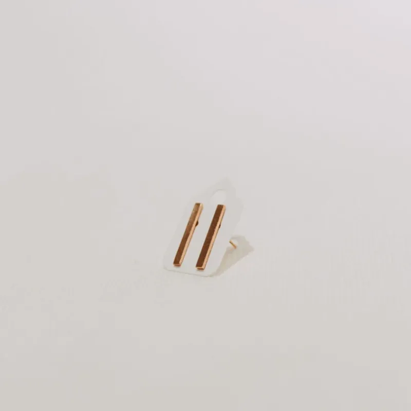 10K Rose Gold Small Bars sold by Small Mercies