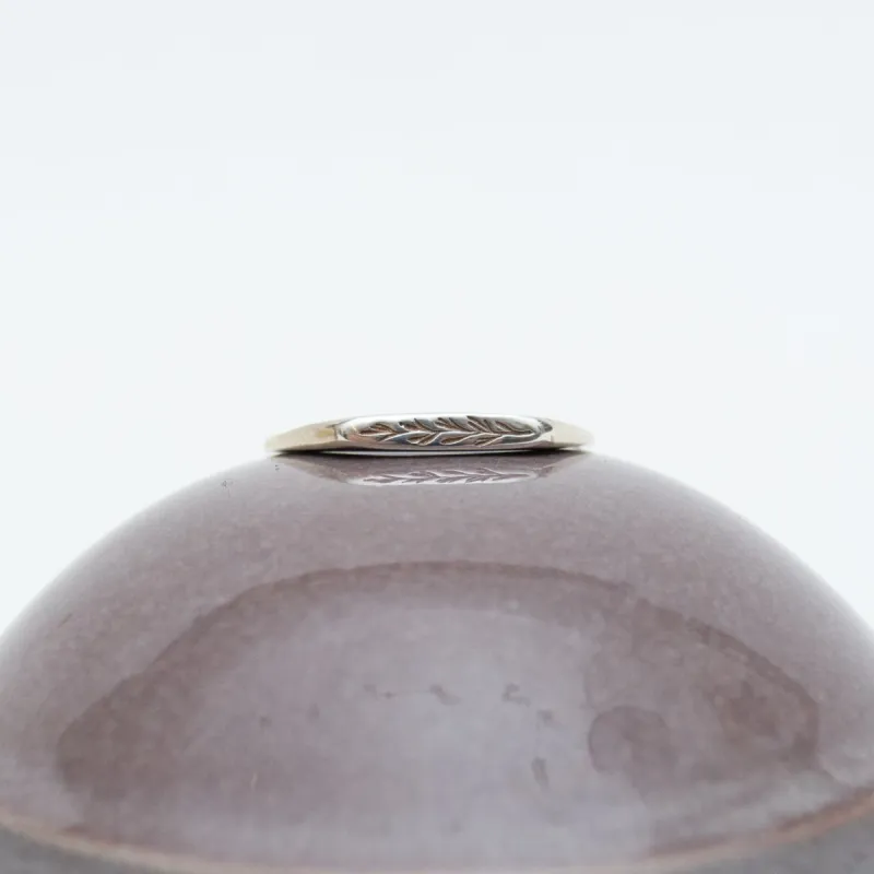 Petite Rosemary Signet Ring sold by Small Mercies