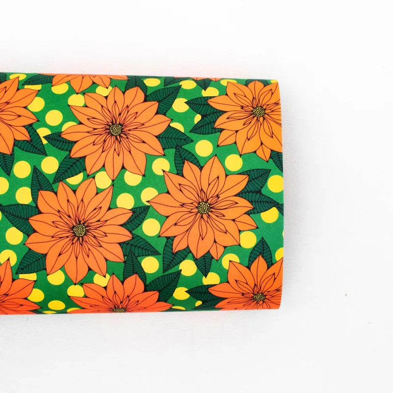 Poinsettia Wrap sold by Small Mercies