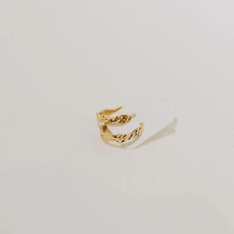 10K Cutout Hoops sold by Small Mercies