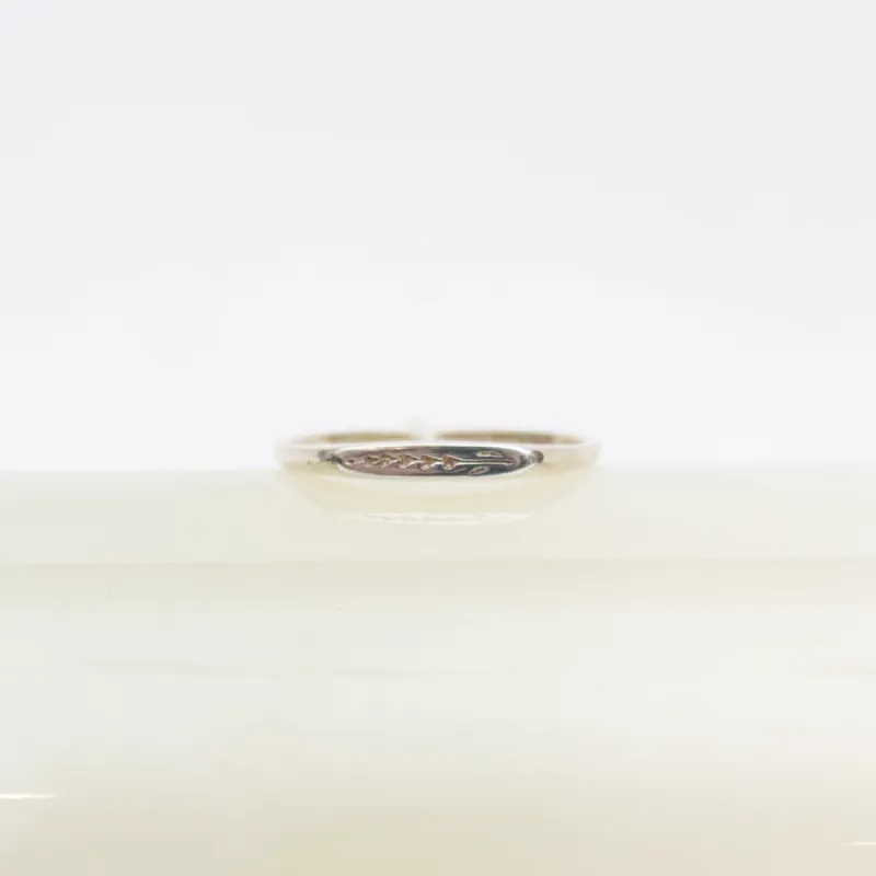 Petite Lavender Signet Ring sold by Small Mercies