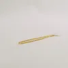 10K Twisted Rope Chain Bracelet sold by Small Mercies