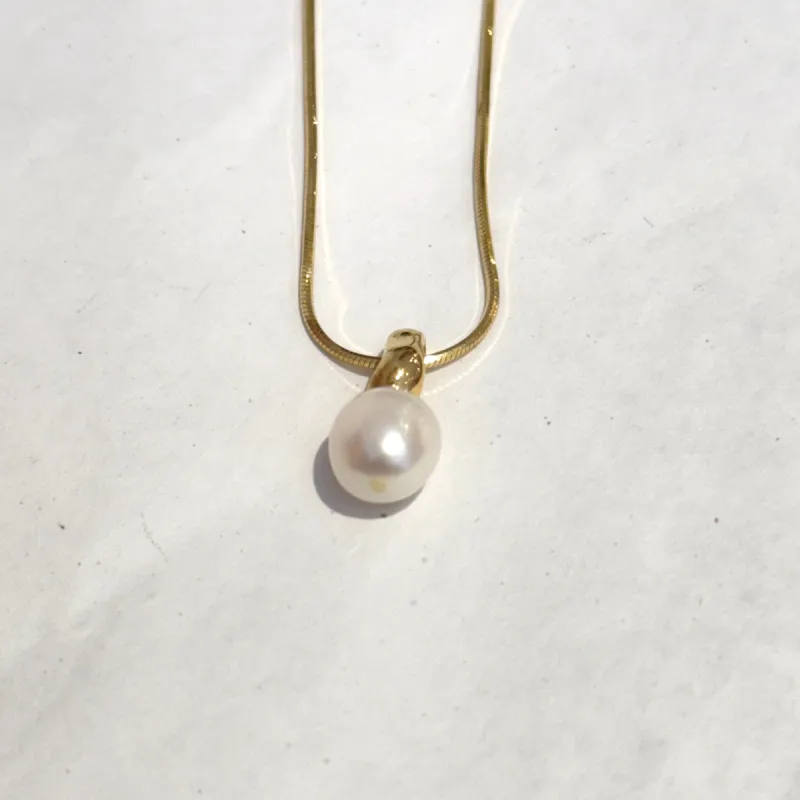 Emmy Necklace in Gold sold by Small Mercies