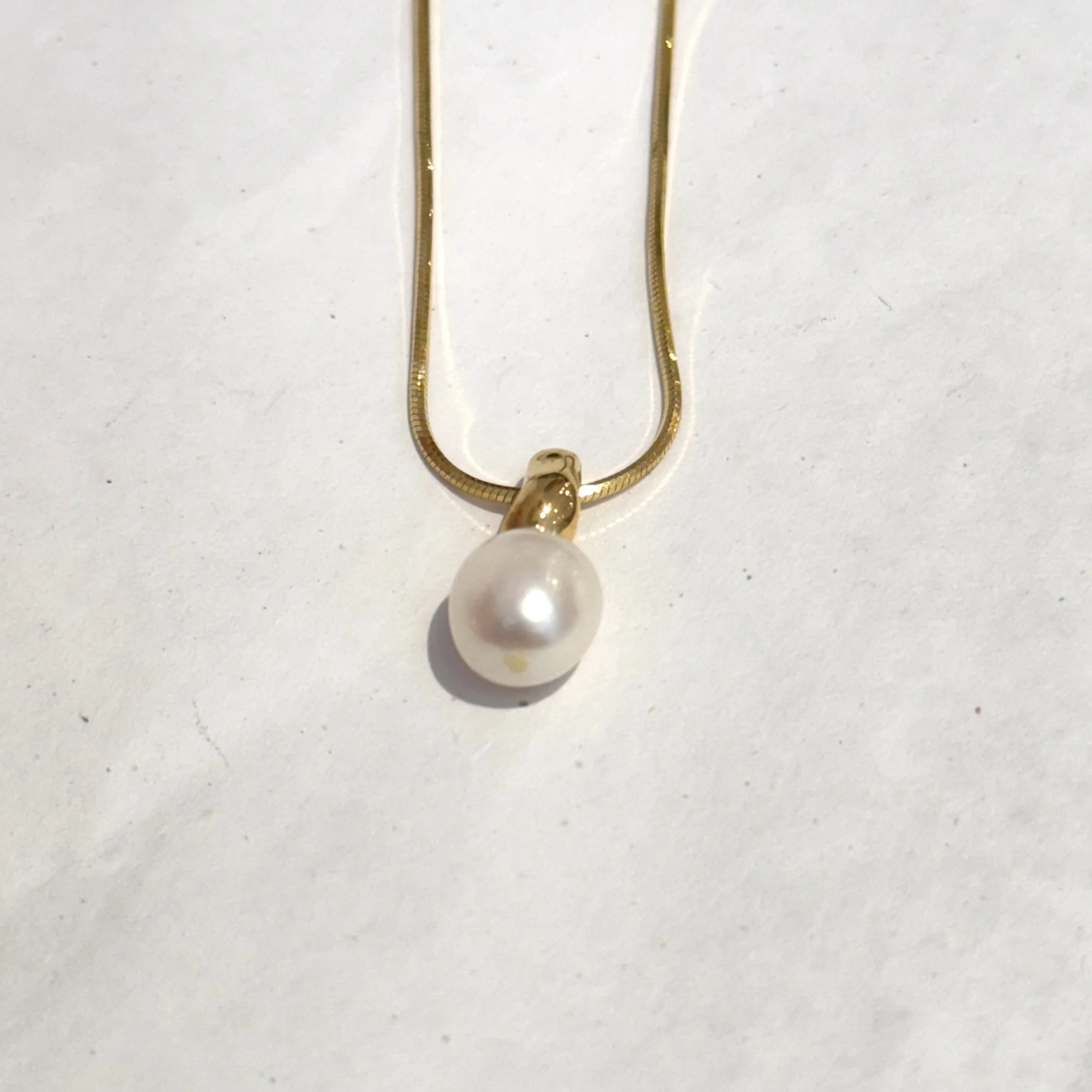 Emmy Necklace in Gold sold by Small Mercies