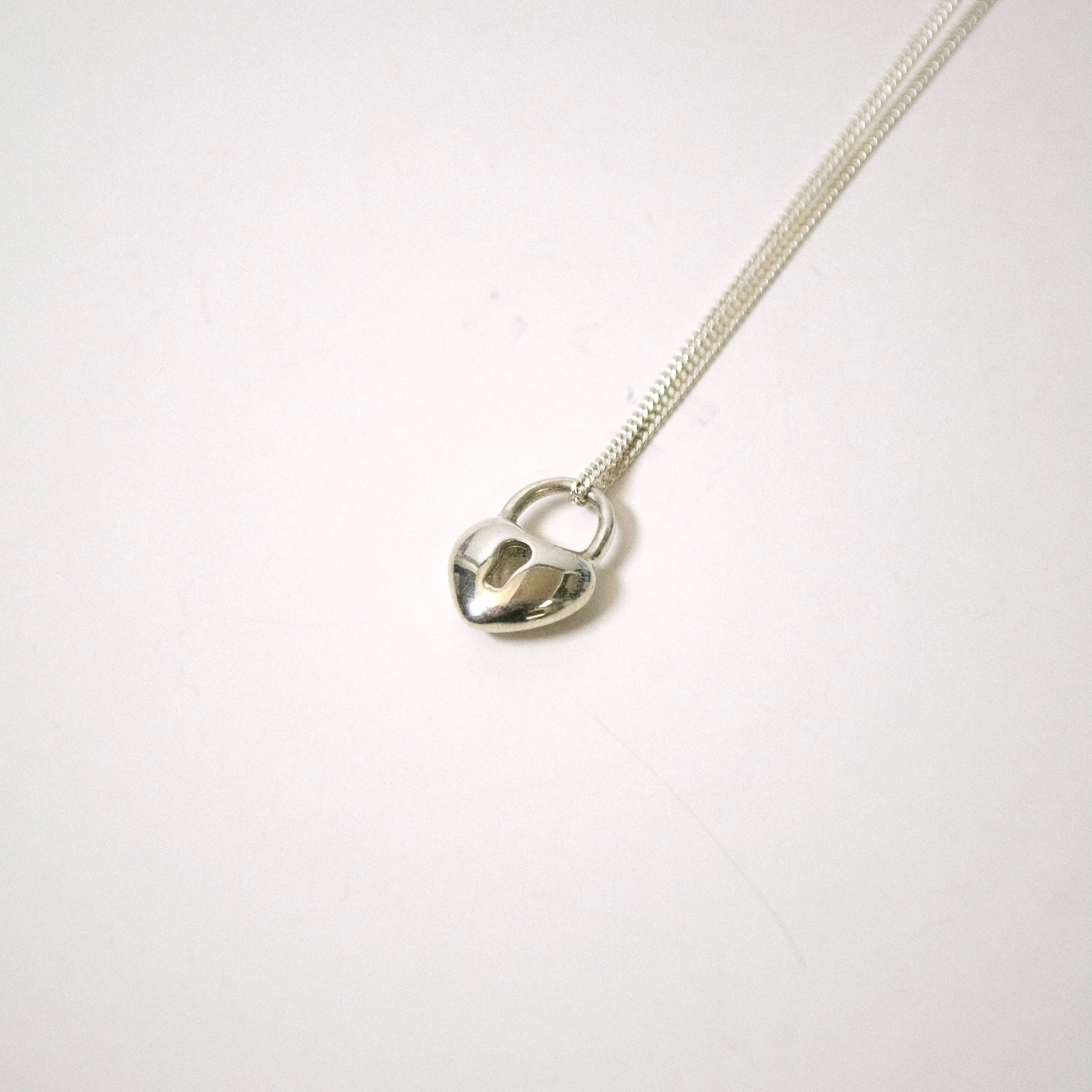 Heart Lock Necklace sold by Small Mercies product image thumbnail 2