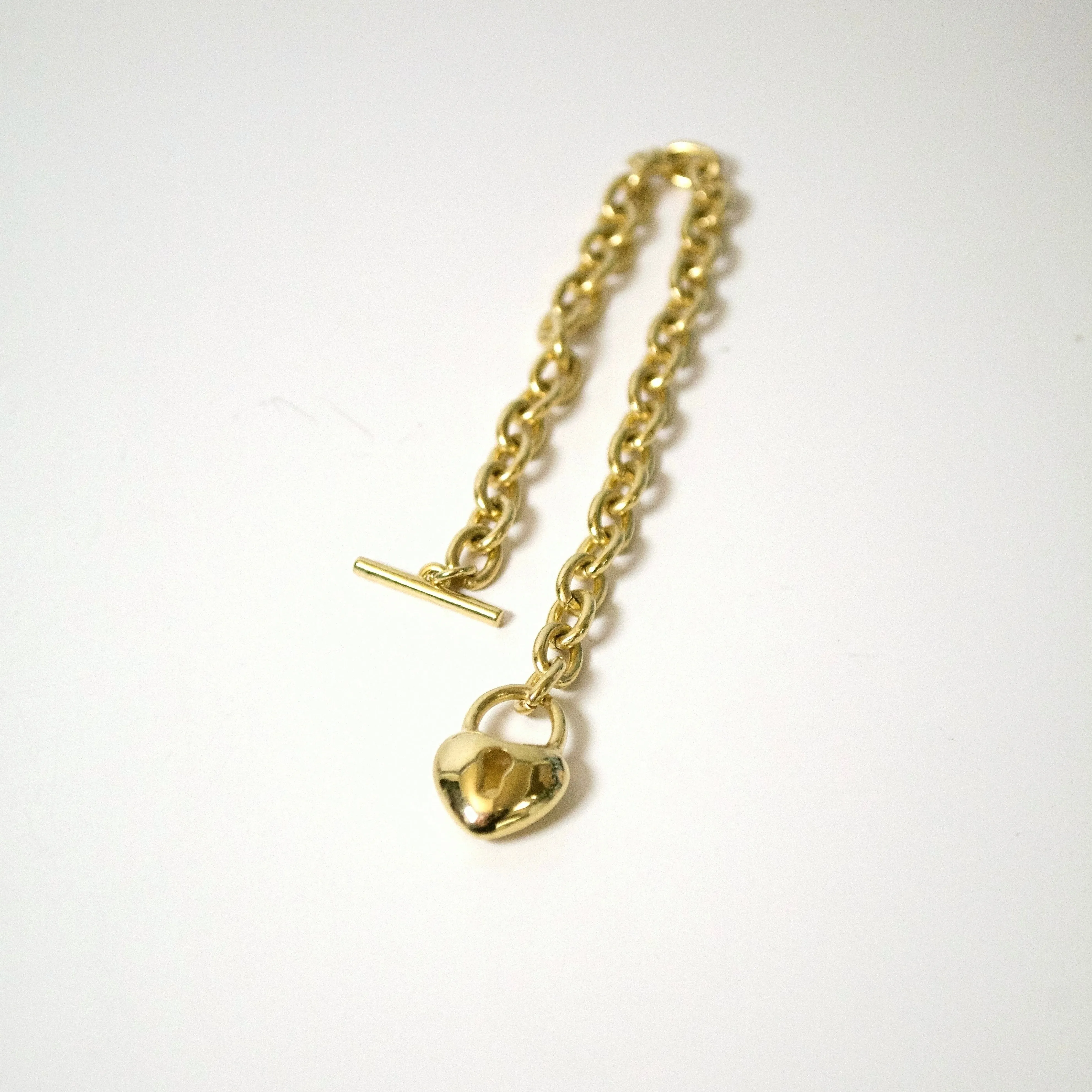 Heart Lock Bracelet sold by Small Mercies product image thumbnail 3