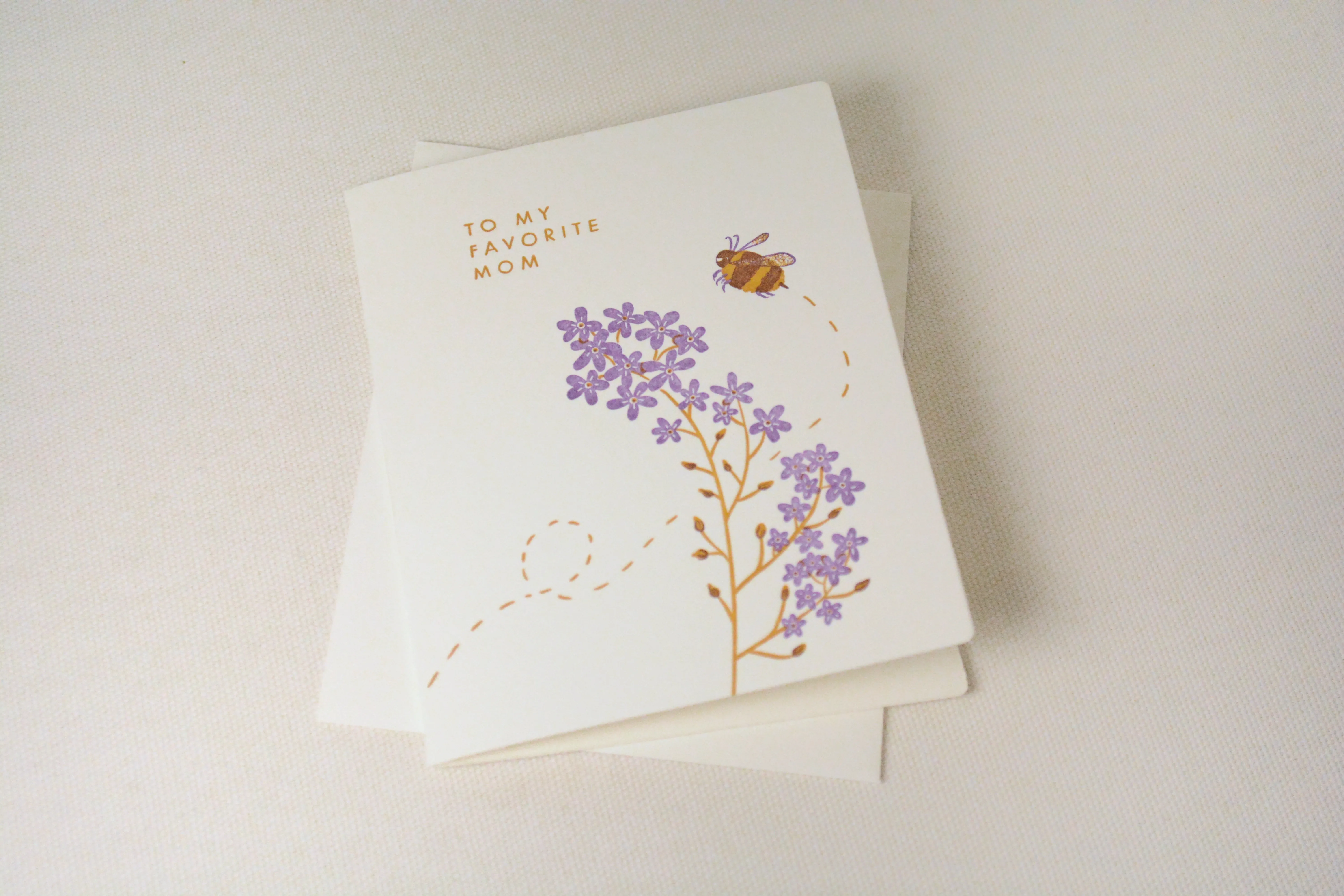 'To My Favorite Mom' Card sold by Small Mercies product image thumbnail 2