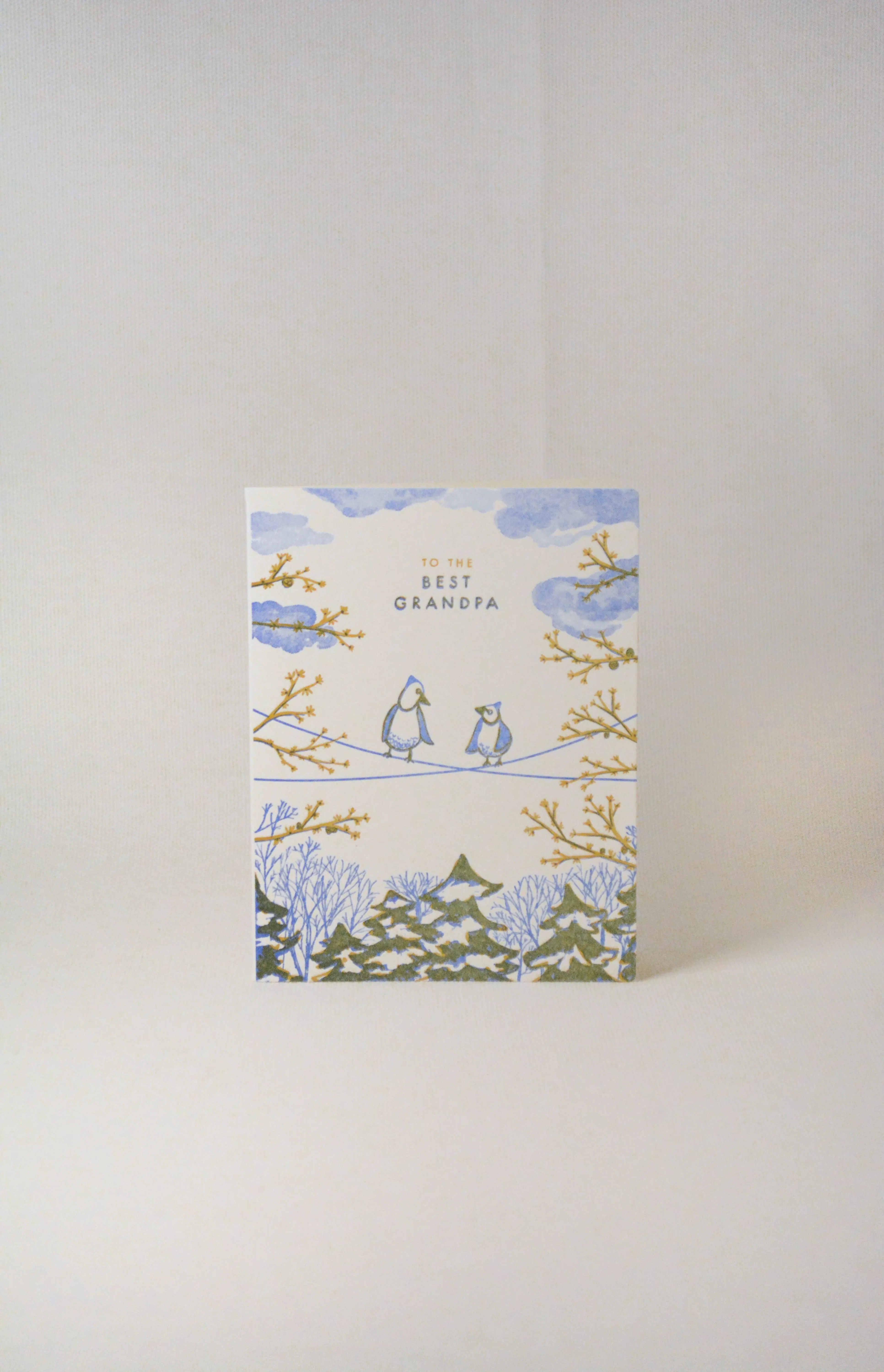 'To The Best Grandpa' Card sold by Small Mercies