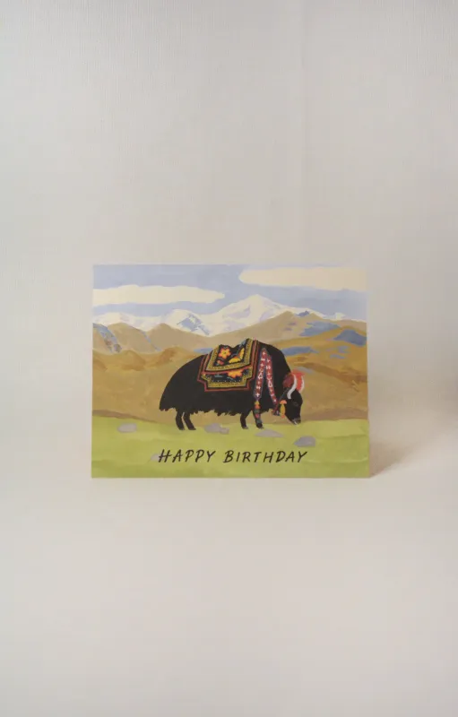 'Happy Birthday' #4 Card sold by Small Mercies