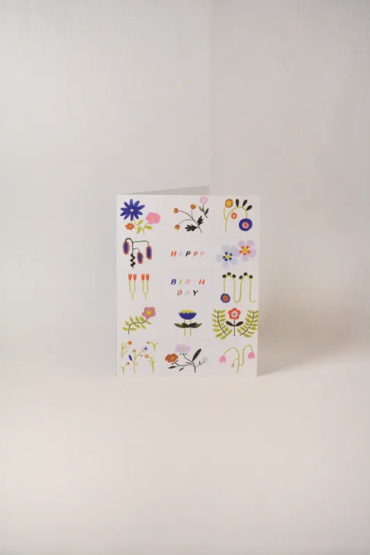 'Happy Birthday' #2 Card sold by Small Mercies
