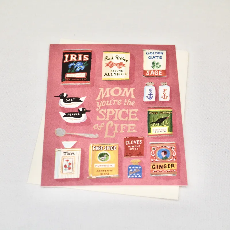 'Spicy Mom' Card sold by Small Mercies