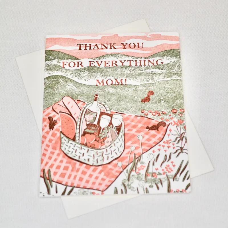 'Thank You For Everything, Mom!' Card sold by Small Mercies