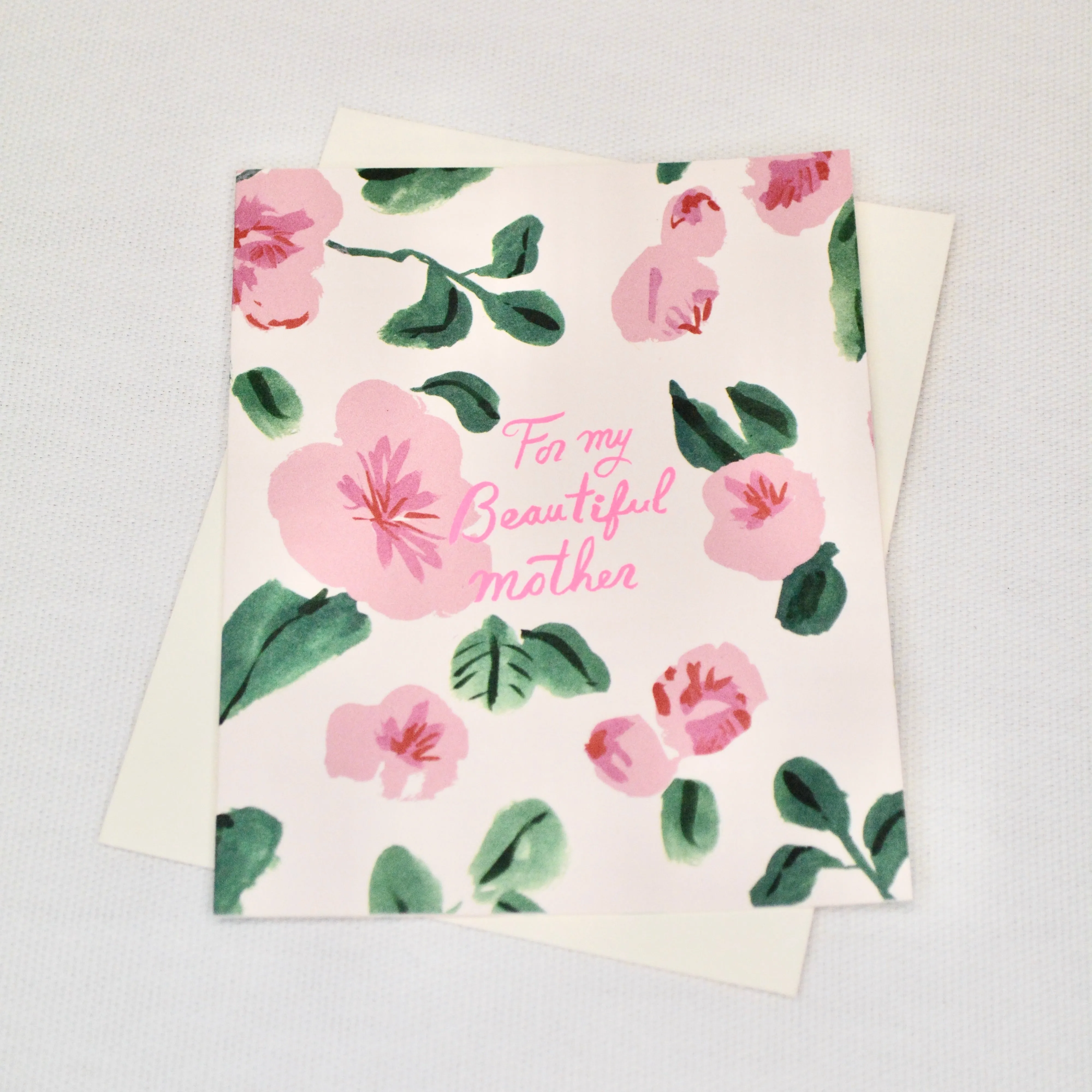 'For My Beautiful Mother' Card sold by Small Mercies