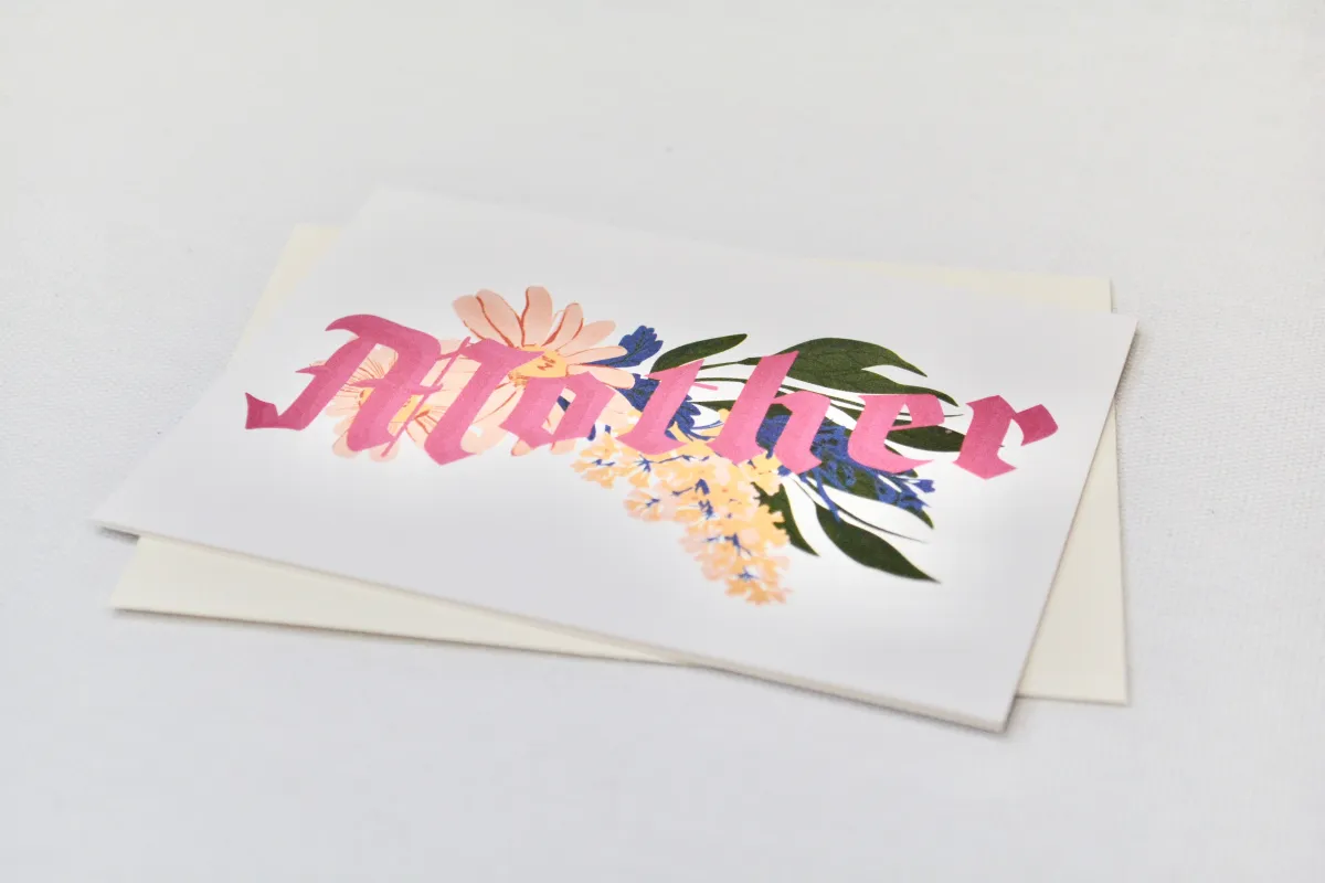 'Tattoo Mother' Card sold by Small Mercies