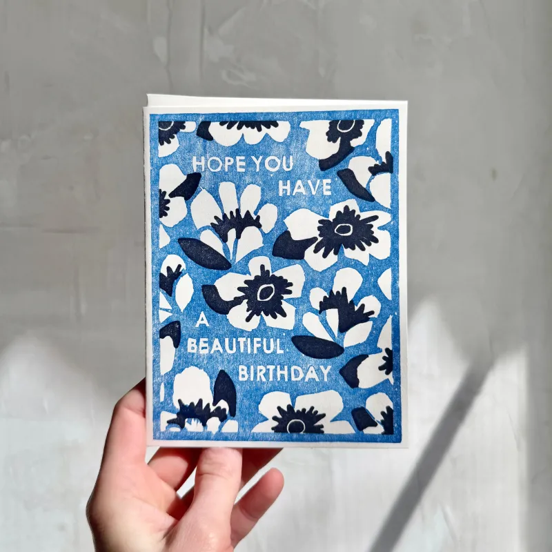 'Hope You Have a Beautiful Birthday' Card sold by Small Mercies