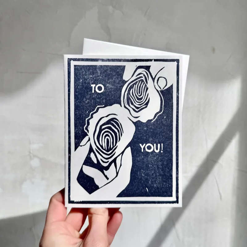 'To You!' Card sold by Small Mercies