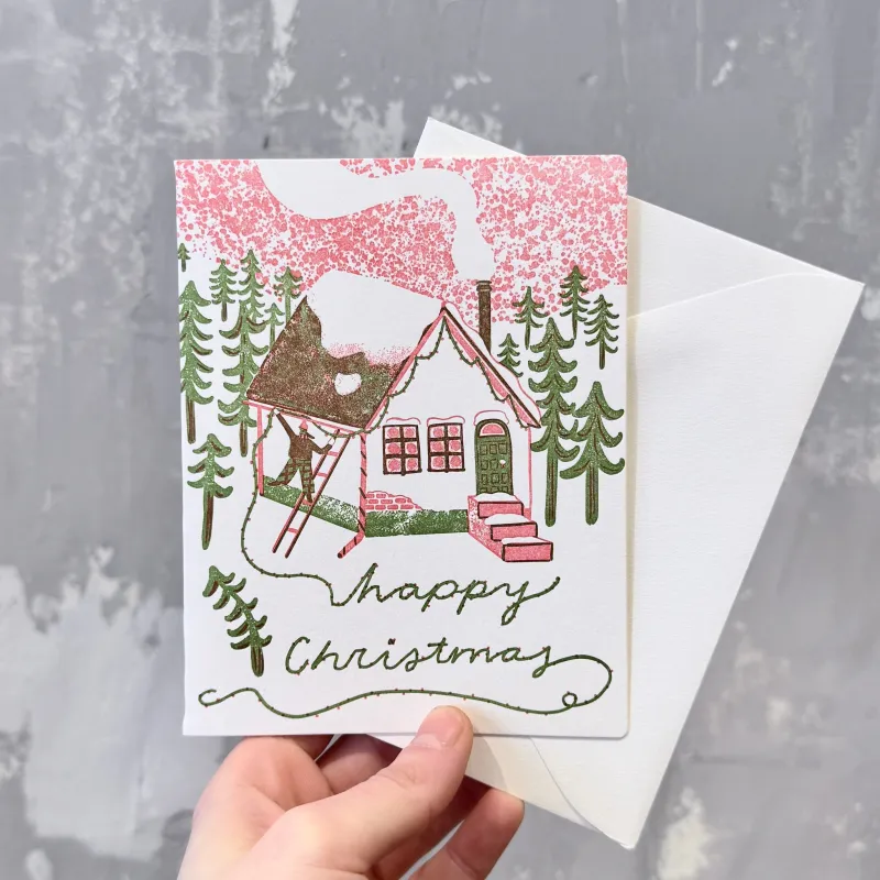 'Happy Christmas' Card sold by Small Mercies