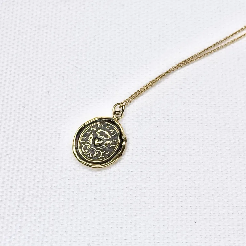 14K True Self Talisman Necklace made by Small Mercies