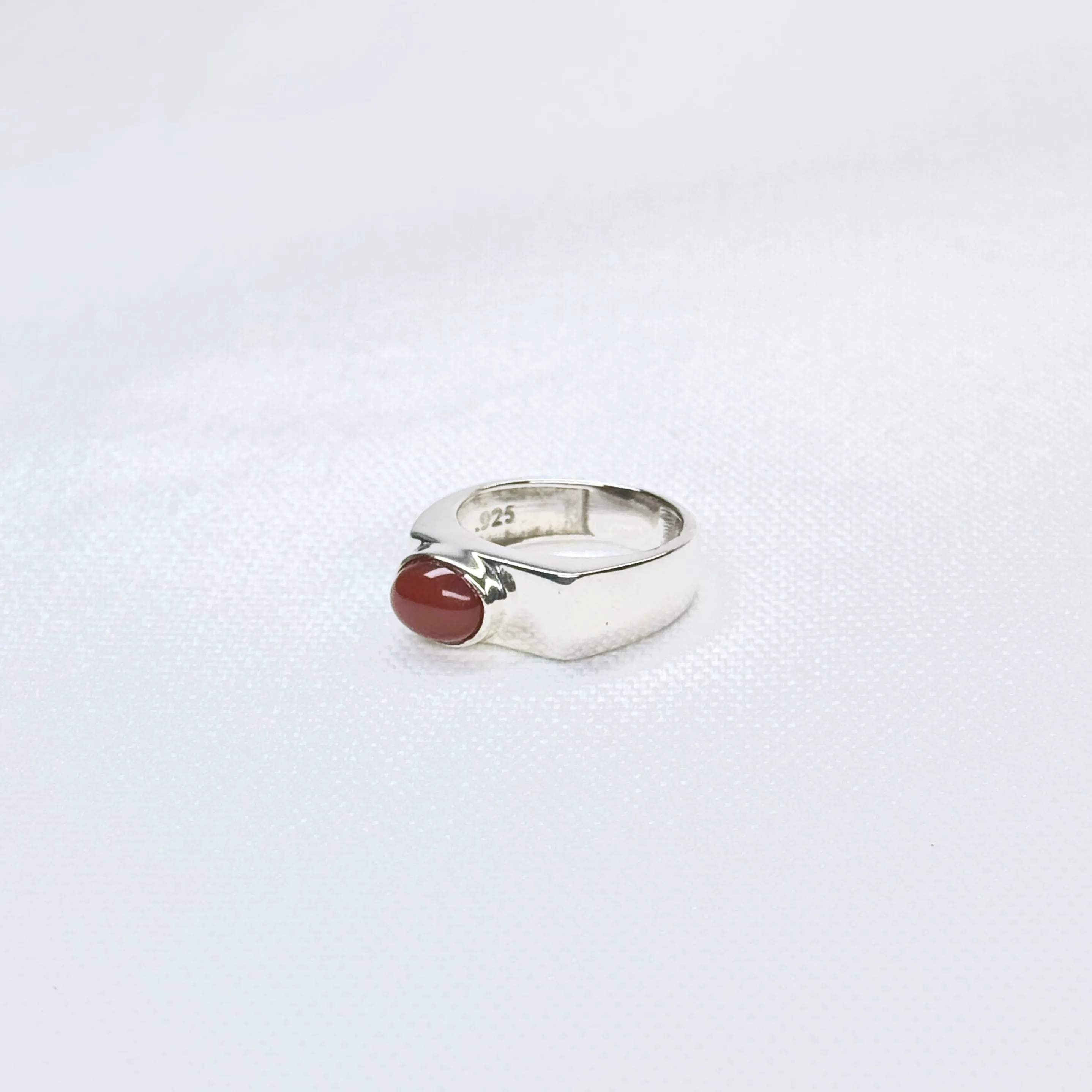 Silver Gemstone Ring #13 sold by Small Mercies