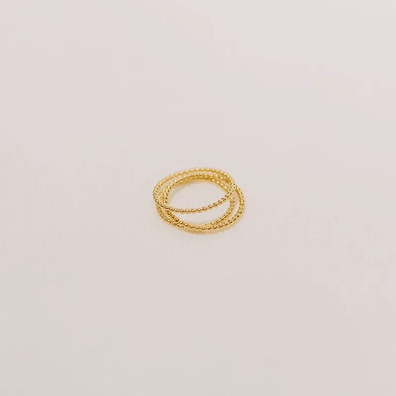 10K Mini Dot Band sold by Small Mercies