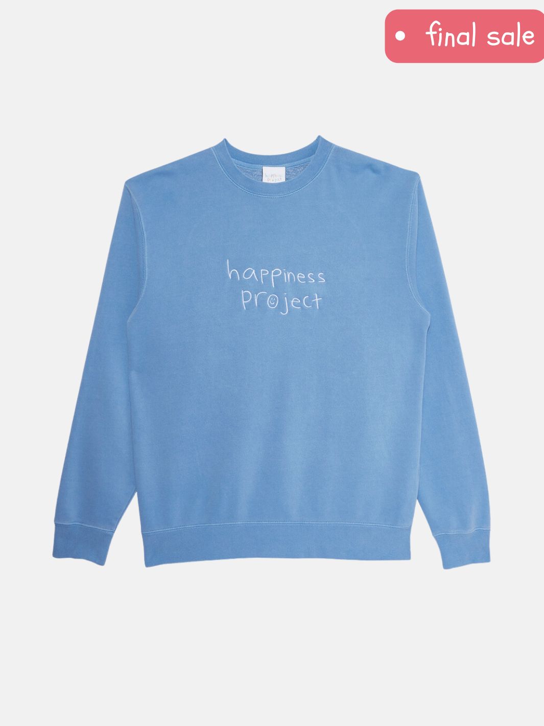 the sky blue happiness crewneck - 3xl sold by Happiness Project
