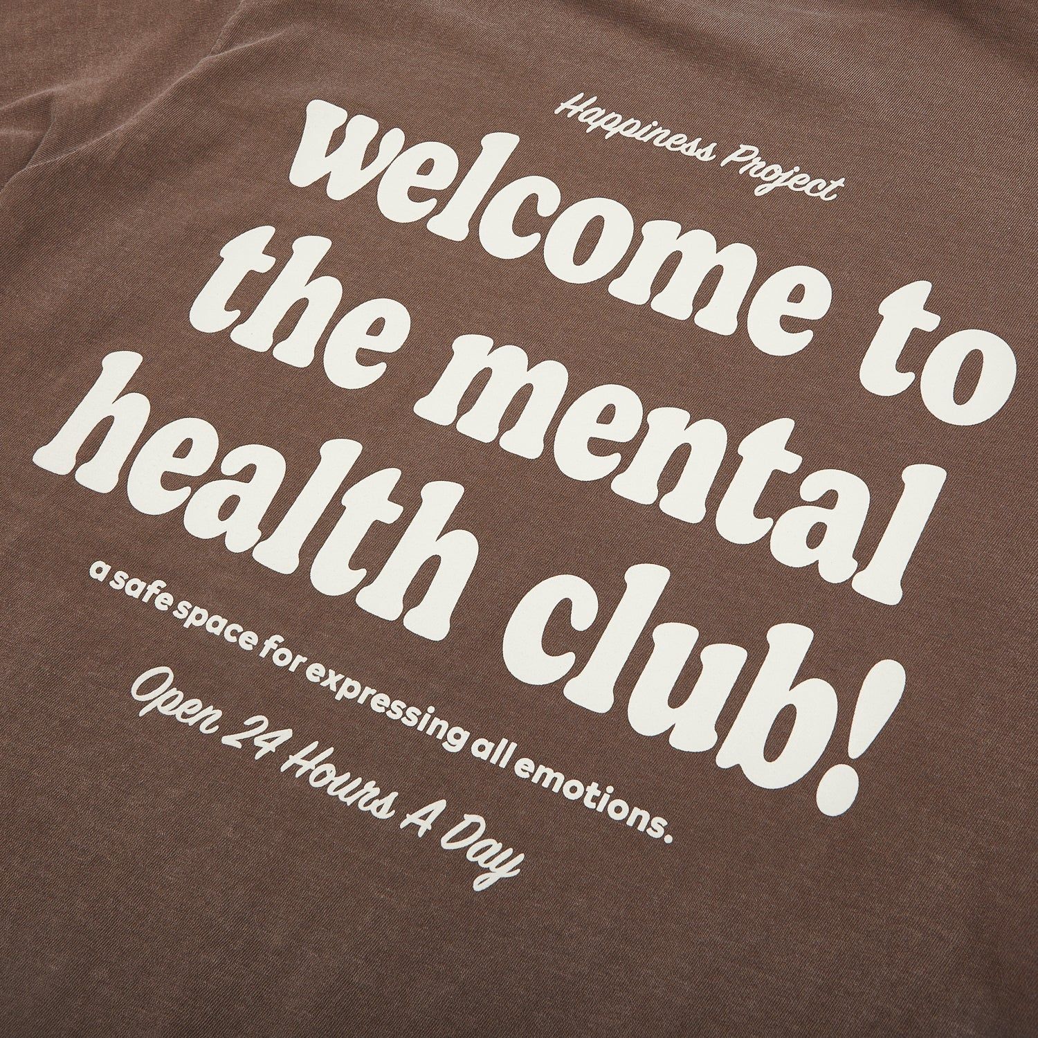 mental health club t-shirt sold by Happiness Project product image thumbnail 3