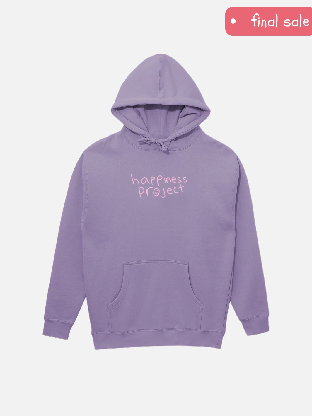 the happiness hoodie - violet sold by Happiness Project