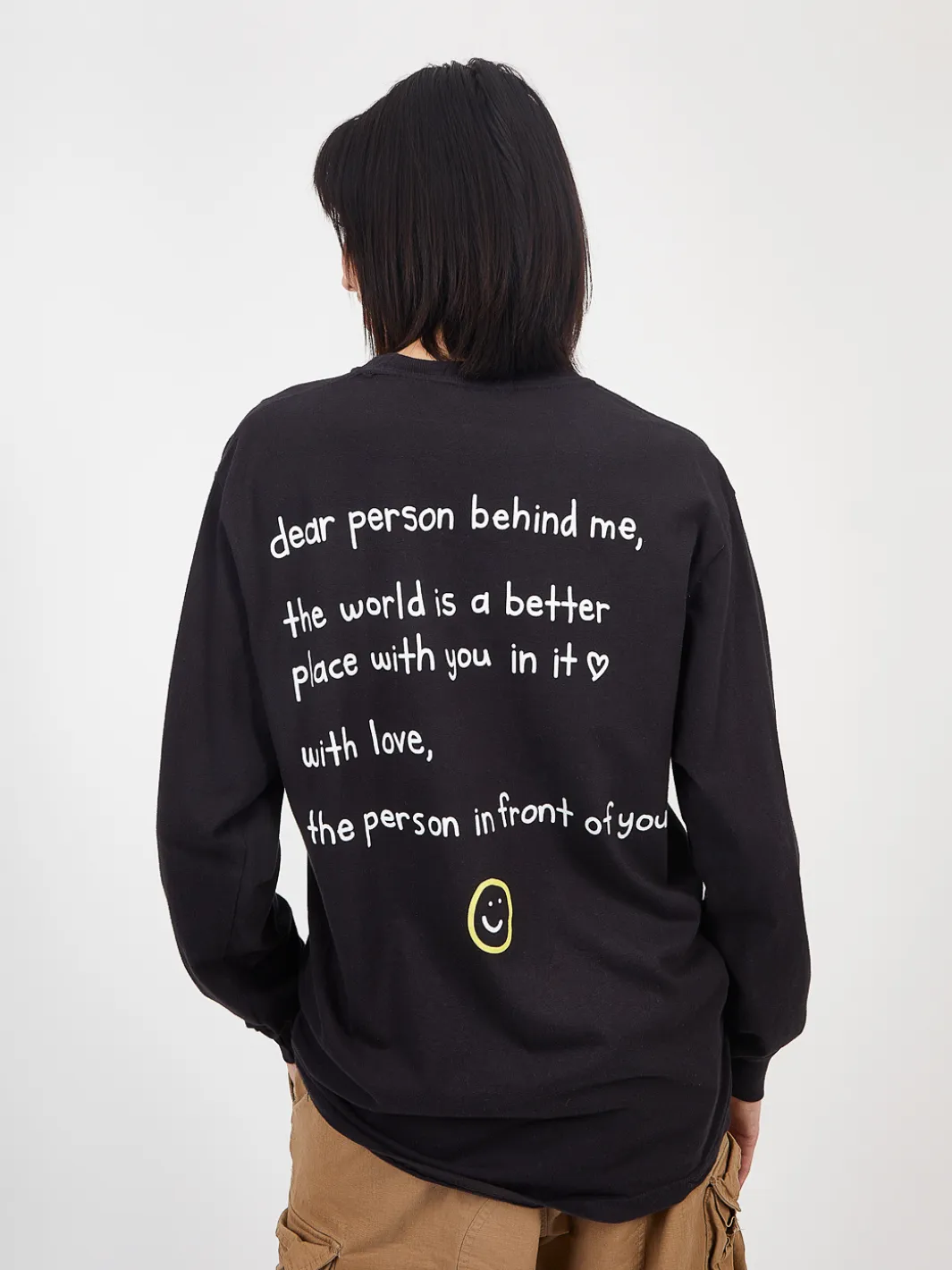 Dear Person Behind Me Long Sleeve sold by Happiness Project product image thumbnail 2