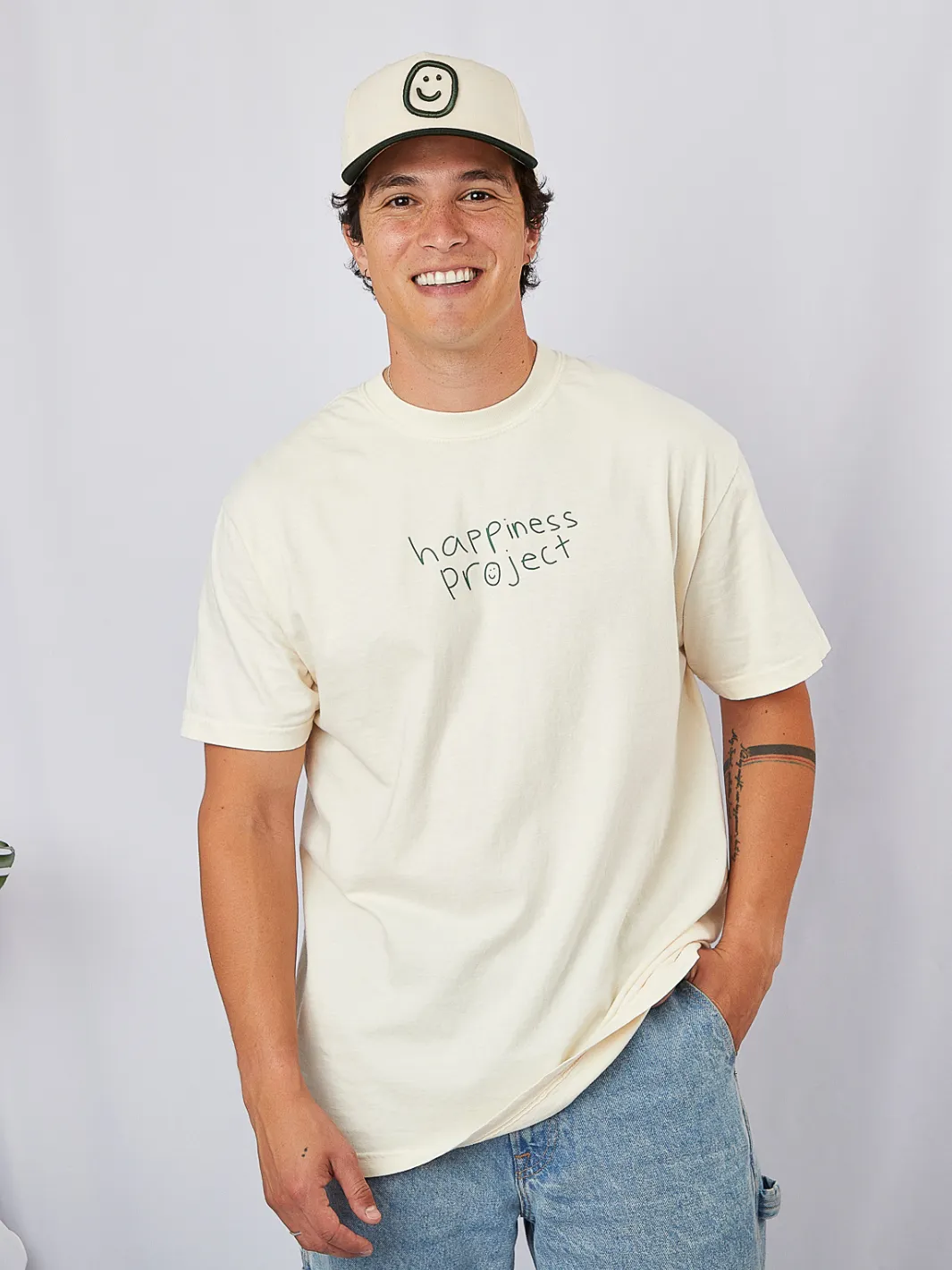 Mental Health Matters T-Shirt - Cream sold by Happiness Project product image thumbnail 2