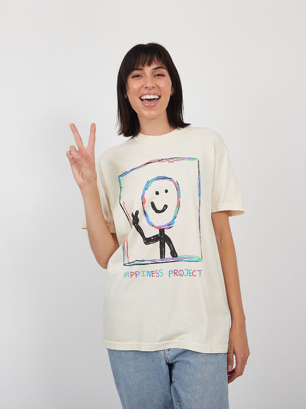 Nick Portrait T-Shirt sold by Happiness Project product image thumbnail 2