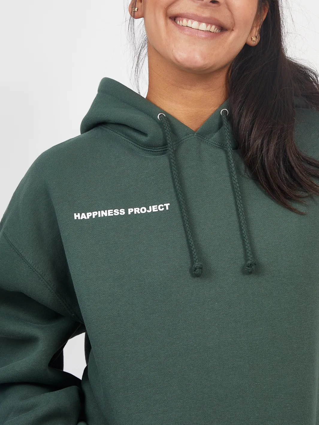 Project Hoodie - Forest Green sold by Happiness Project product image thumbnail 2