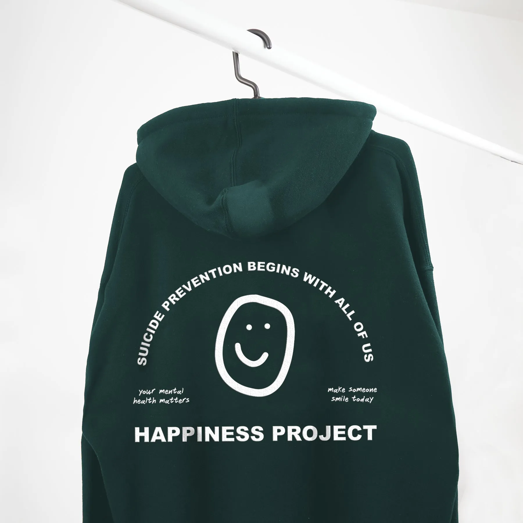 Project Hoodie - Forest Green sold by Happiness Project product image thumbnail 5