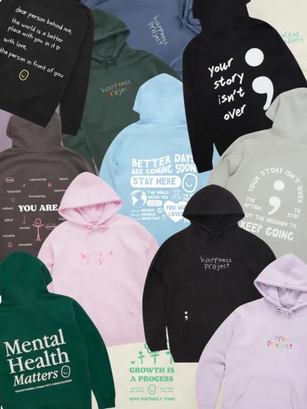 Mystery Hoodie sold by Happiness Project