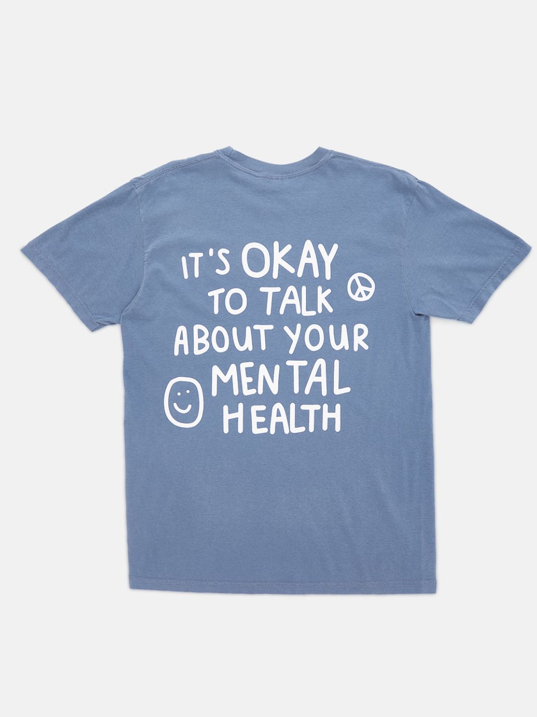 Talk About It T-Shirt - Blue sold by Happiness Project