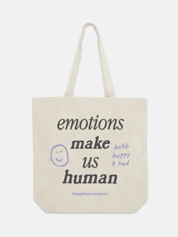 Emotions Tote - Cream sold by Happiness Project