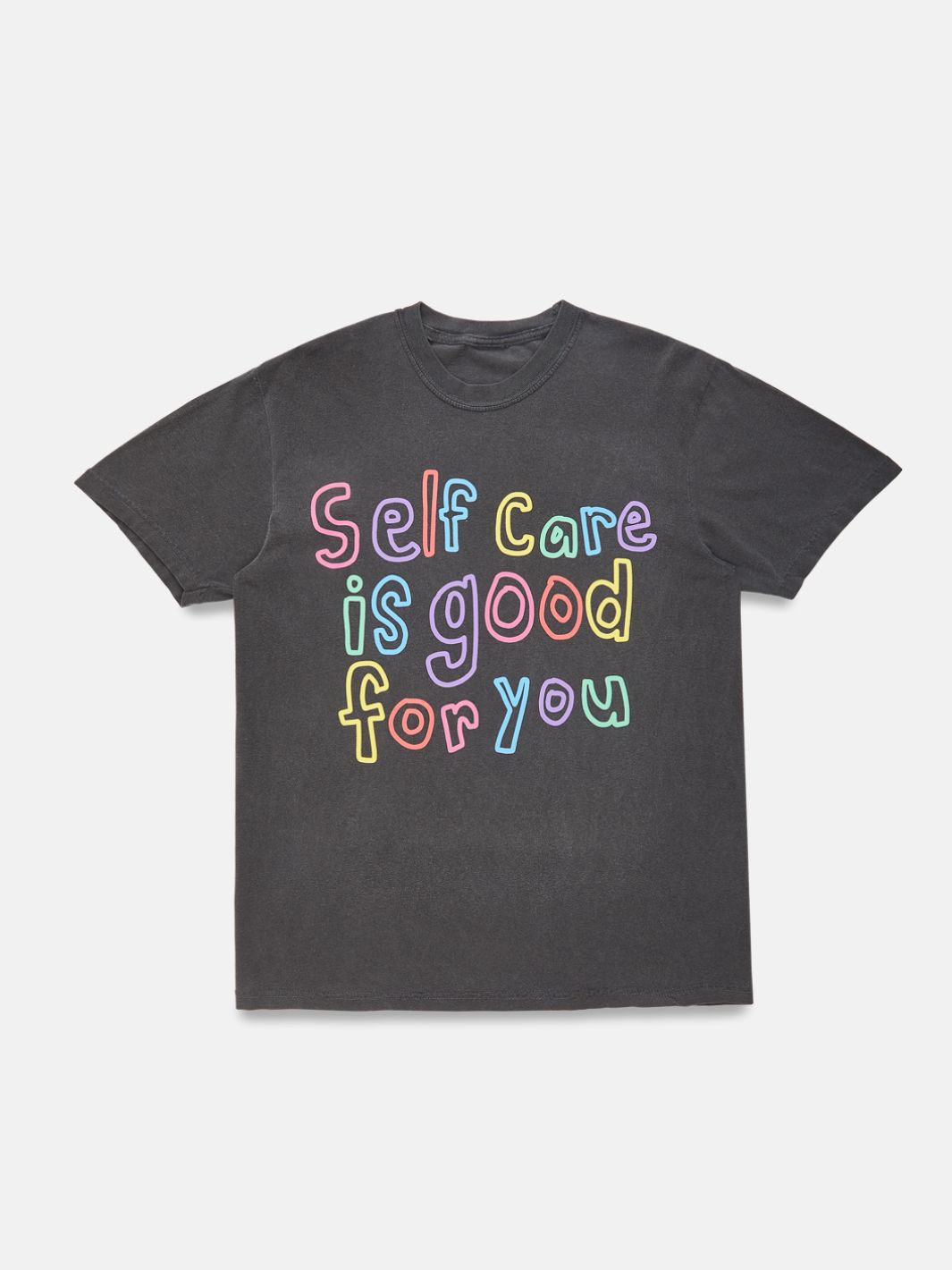 the self care t-shirt sold by Happiness Project