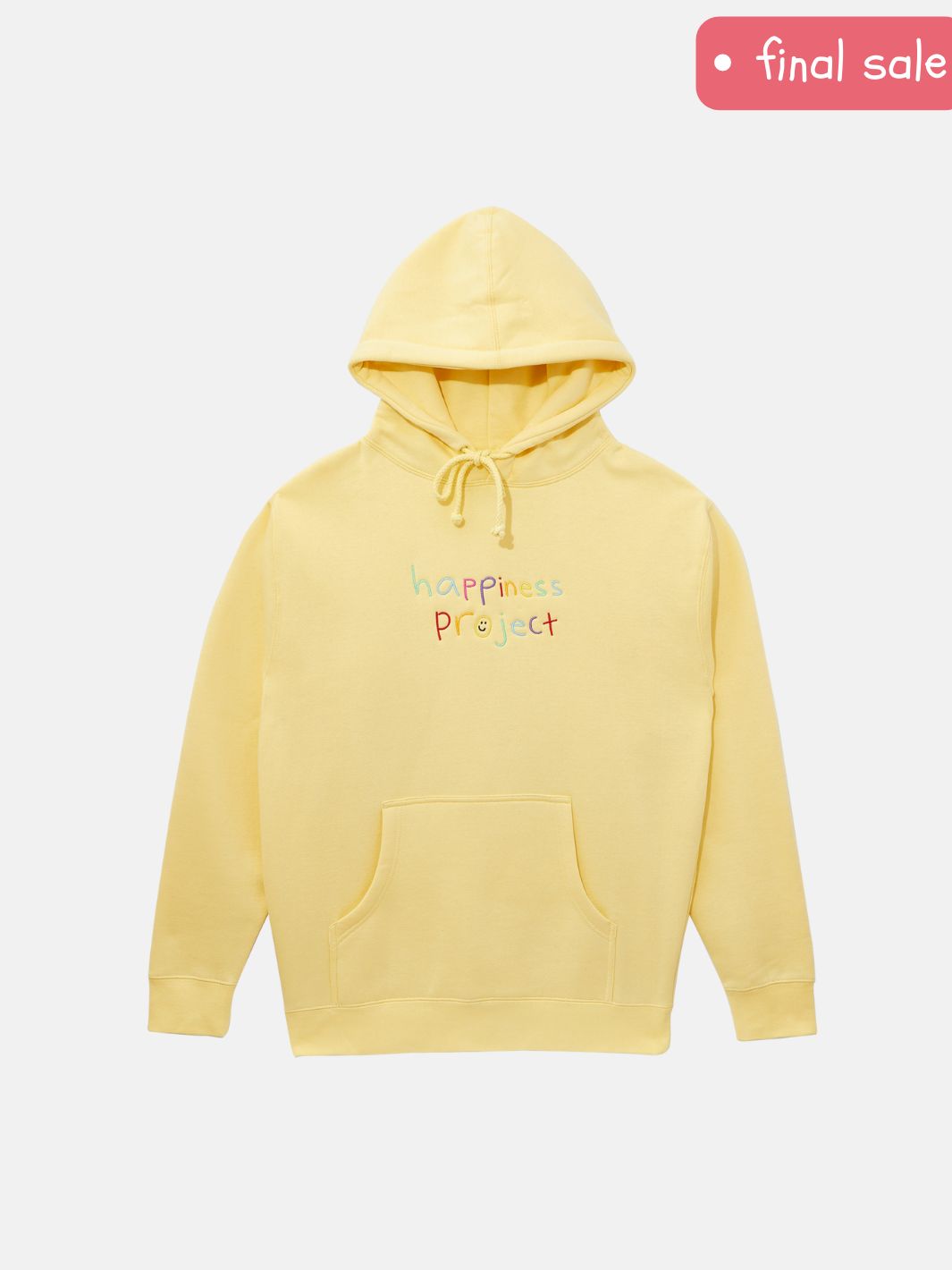 the original happiness hoodie - yellow sold by Happiness Project