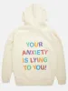 "Your Anxiety Is Lying" Hoodie sold by Happiness Project